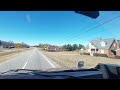 Danville and Martinsville New York United States | Interstate 58 NY USA | January 17, 2024