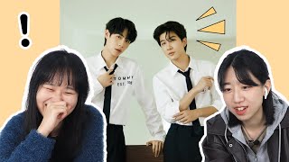 Koreans surprised by Thai bl couple's behavior in private | Korean React to firstkhaotung Tiktok