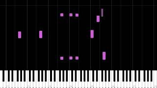 C418 - Mellohi (from Minecraft) - Piano Tutorial @sheetmusicboss