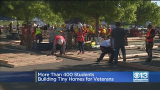 Students Building Tiny Homes For Veterans