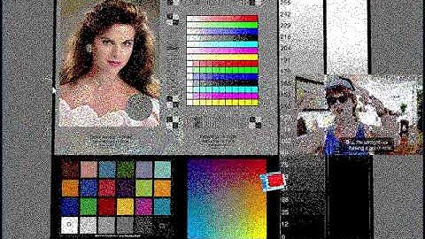 Colored Time-dither shader test