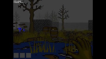 First-person 3D game with Game Maker