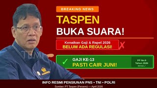 TASPEN RESMI! Rapel Pensiunan 2026 Hoaks? Gaji ke-13 Cair Juni
