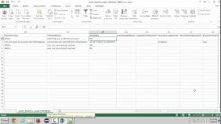 Missing Column Issue