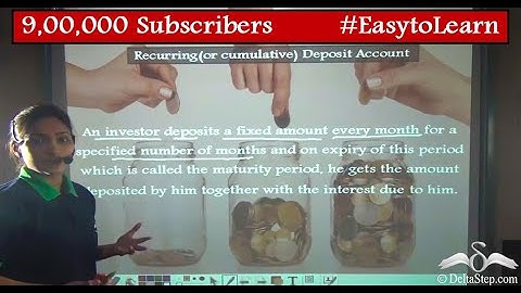 Calculation of Interest on Recurring Deposit | Banking | Class 10 | CBSE | NCERT | ICSE
