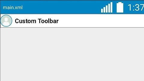 Creating custom toolbars in sketchware