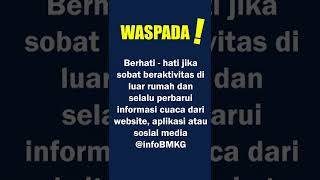 Bicara Singkat Seputar Cuaca (BISIC) 21 Oktober 2022 #Shorts