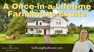 Inside a Storybook Farmhouse on 34 Acres in Bow, WA 🌿 | Luxury Skagit Valley Estate Tour
