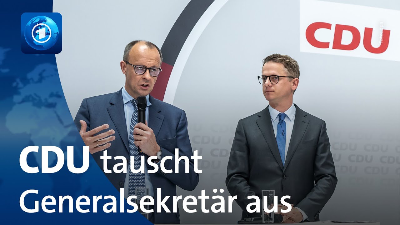 Mario Czaja ist neuer CDU-Generalsekretär: Die Ergebnisverkündung beim #cdupt22.