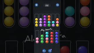 Ball sort puzzle level 4151 #puzzle #nivel #level #colors #gaming #gameplay #resolución
