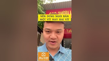 Nên Dùng Ngói 1 vít hay 2 vít để lợp mái ngói