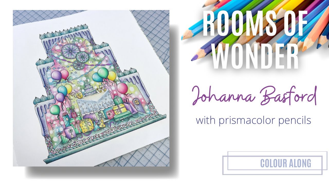 Colour Along | Rooms of Wonder by Johanna Basford