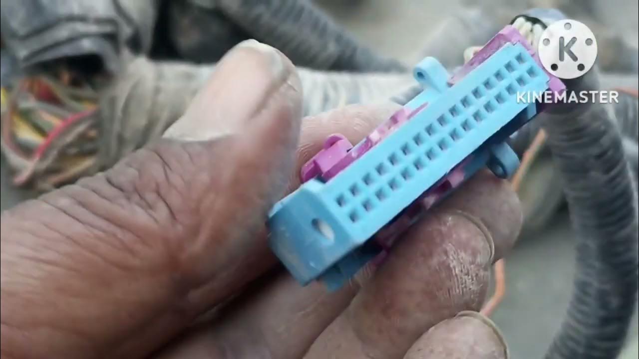 Tata BS4 Engine Wiring Harness Repairing // key switch problem YouTube