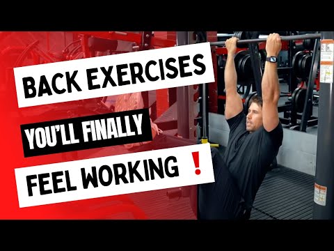 9 Back Exercises You'll Finally Feel Working!!! | The Fitness Maverick