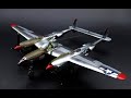 P-38J Lightning "Marge", Tamiya 1/48 Full Build.