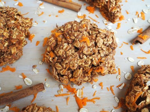 Breakfast Recipe: Healthy Carrot Cake Breakfast Cookies by Everyday Gourmet with Blakely