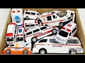いっぱい走る、救急車ミニカー坂道走る。走行テスト！Running a lot, ambulance miniature car running on a slope. Driving test!