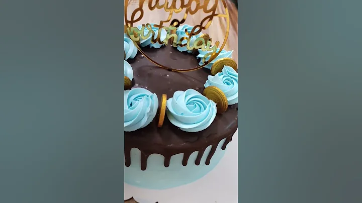 Beautiful Birthday Cake design! #cake #shorts #viral #trending