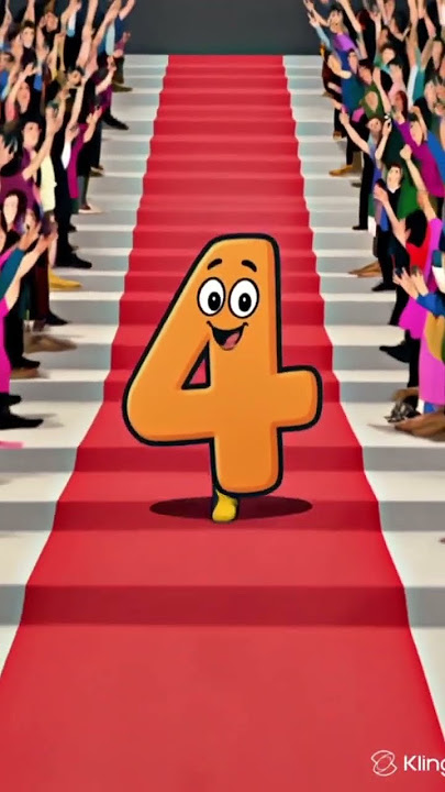 I'm number FOUR #numbers #animation