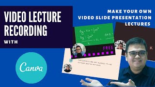 EASY WAY TO RECORD SLIDES | Present &amp; Record Feature from Canva