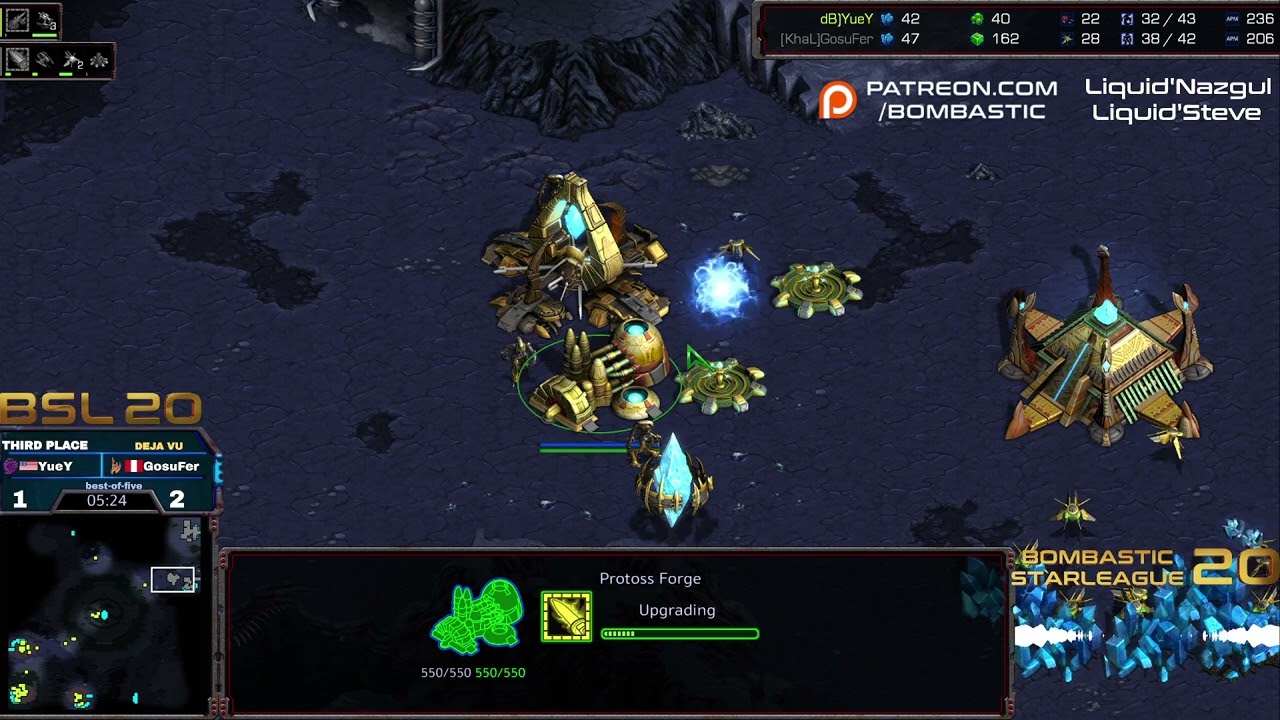 BSL 20 Hasuleague 3rd 4th Place Match Yuey Z v Gosufer P Game 4