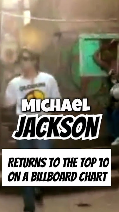 Michael Jackson Returns To The Top 10 On A Billboard #trending #90skids #80smusic #90snostalgia #pop