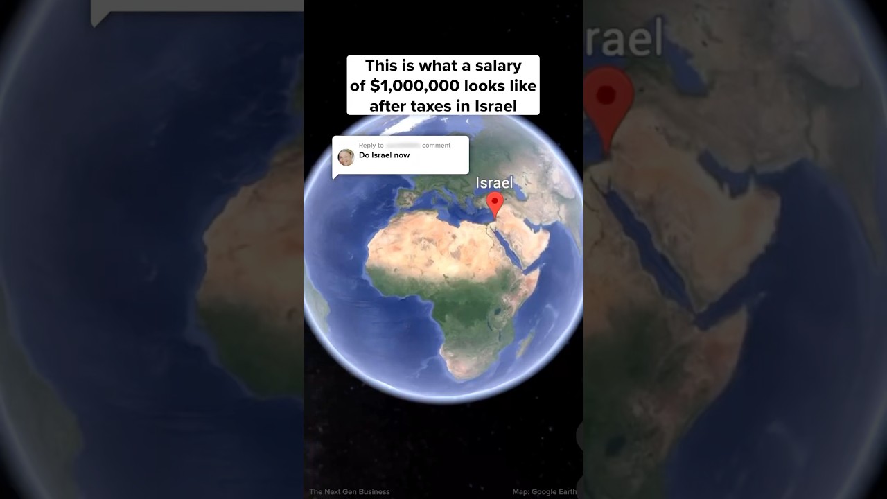 $1 million after taxes in Israel 🇮🇱 