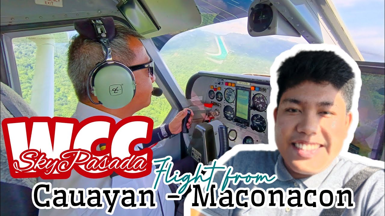 Full Video | Flight from Cauayan Airport to Maconacon Airport