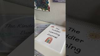 The Kindergarten Book Toddler Learning Journal Preschool Kinder Homeschooling Finds DIY Classroom