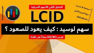 تحليل فني | سهم شركة لوسيد - كيف يعود للصعود ؟ - 2023.09.14 - LCID