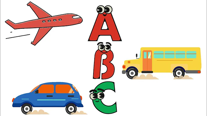 ABCD song | Alphabet song | Vehicles for Kids | Airplane Bus Car