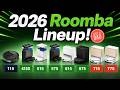 2026 Roomba Lineup REVEALED - Sneak Peek at 8 NEW Roomba Robot Vacuums!
