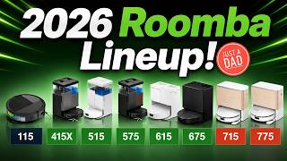 2026 Roomba Lineup REVEALED - Sneak Peek at 8 NEW Roomba Robot Vacuums!