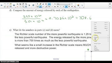 8.6 Common Logarithms (1/2)