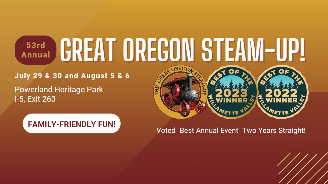 The Great Oregon Steam-Up — Powerland Heritage Park