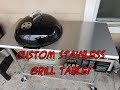 Steel Grill Table