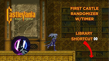 NEW LIBRARY SHORTCUT! 👀 - Castlevania: Symphony of the Night - 1st Castle Randomizer