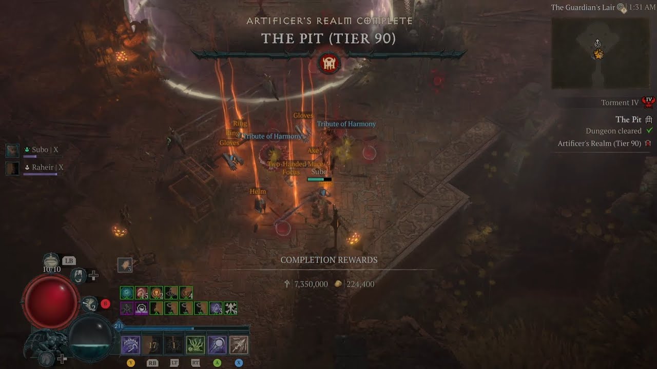 Doombringer, Pit 90 Clear - Paragon 211 Necro Bone Spear (Blood Spear) Maxrollgg, S8 - Diablo IV