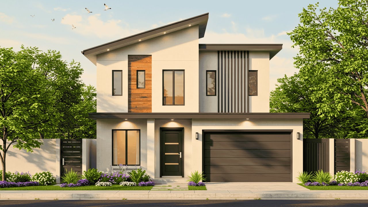 Stunning Duplex House Tour | Modern Exterior & Luxurious Interior ...