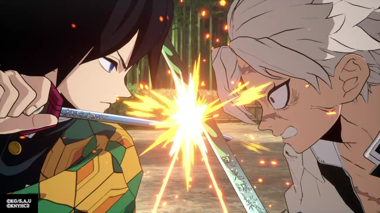 義勇と実弥がひたすら手合わせするだけの動画【ヒノカミ血風譚2】