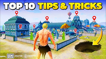 TOP 10 BGMI 3.8 UPDATE GLITCH AND TRICKS | STEAMPUNK FRONTIER TIPS AND TRICKS | ATTACK ON TITAN