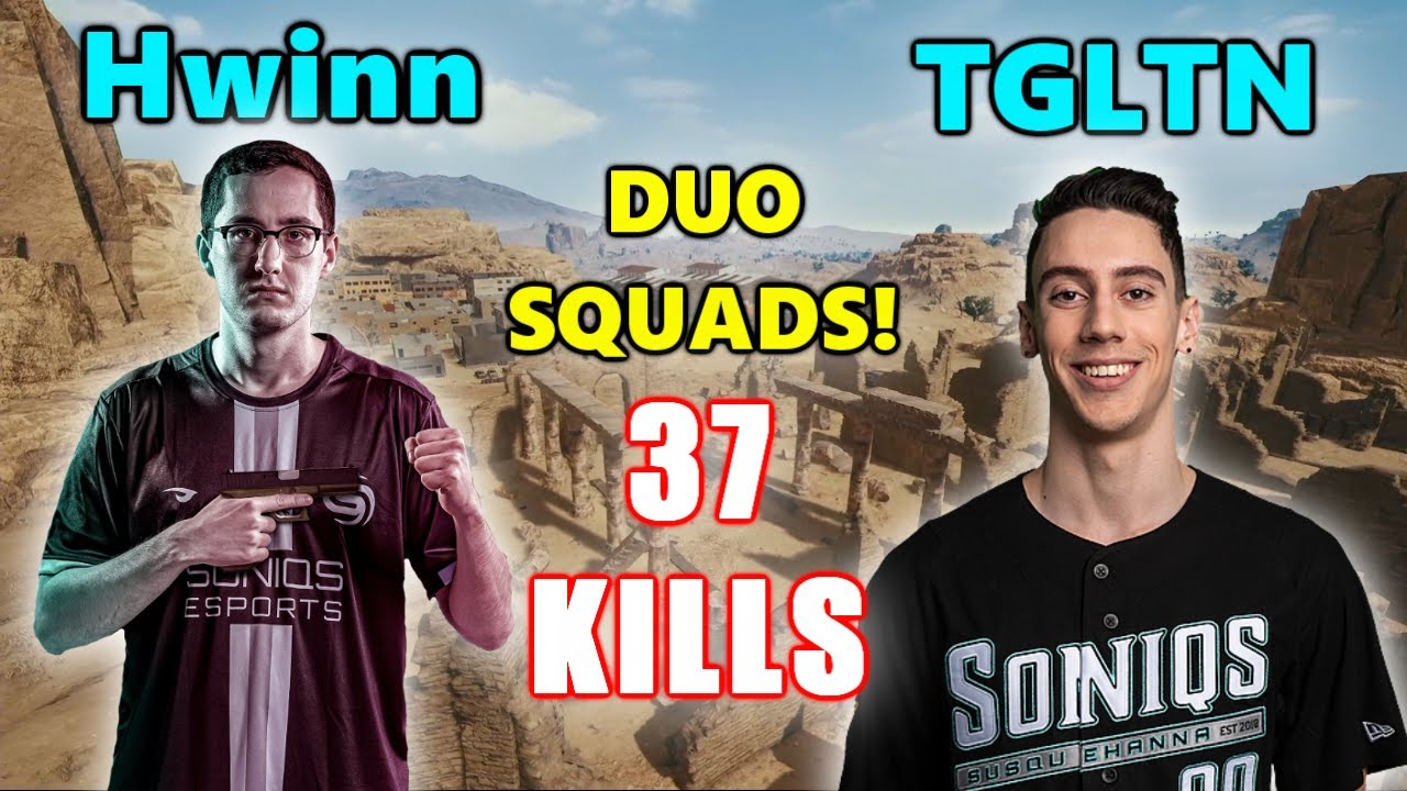 Soniqs Hwinn & TGLTN – 37 KILLS – DUO SQUADS! – PUBG