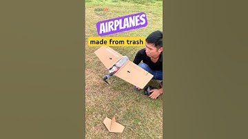 DIY Afval RC Vliegtuig – Vliegt het?