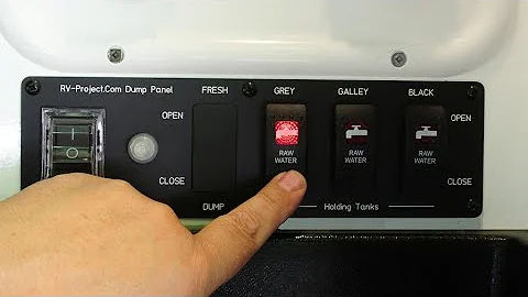 Upgrading and customizing the Holding Tank Valves in my RV - Part 2