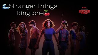 ✨Stranger things ringtone✨