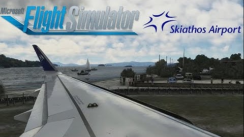 MicrosoftFlightSimulator • Skiathos  Takeoff • Airbus A320Neo by Aegean • RTX™ Ultra Graphics