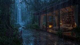 Natural Forest Rain Sounds 🌲 | Peaceful Night Ambience for Deep Sleep