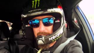 Ken Block hoons on Budapest Track In Ford Fiesta ST