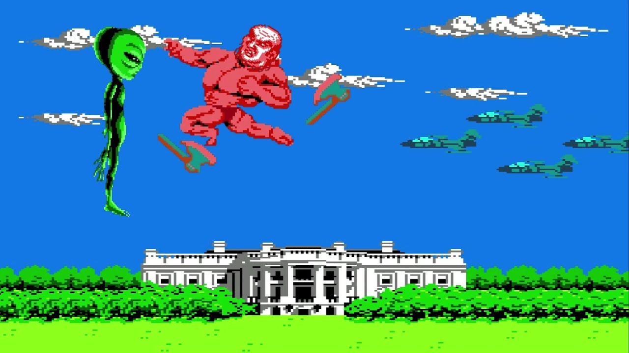 Zombie Nation (NES) All Bosses (No Damage) - YouTube