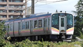 E129系B4編成【4K】信越本線上り436M
